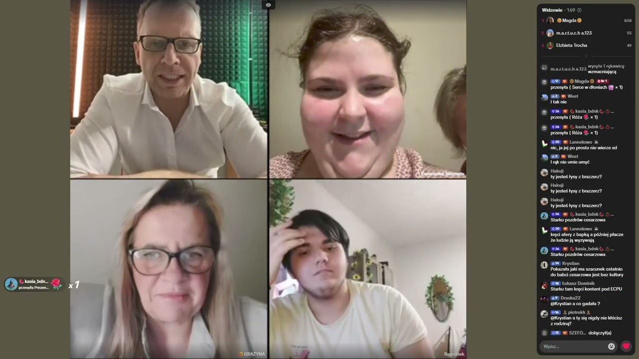 Starku na oknie Cesarzowa, Grażyna i Beyczitek, Tajemniczy Mateusz cz.2