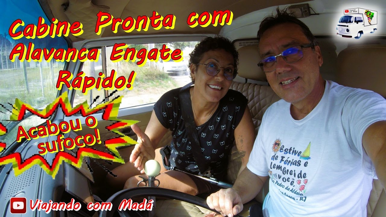 ✅ Finalizamos a Cabine da Kombi Madá! E Ainda Instalamos o Engate Rápido! 🚐⚙️ #kombihome