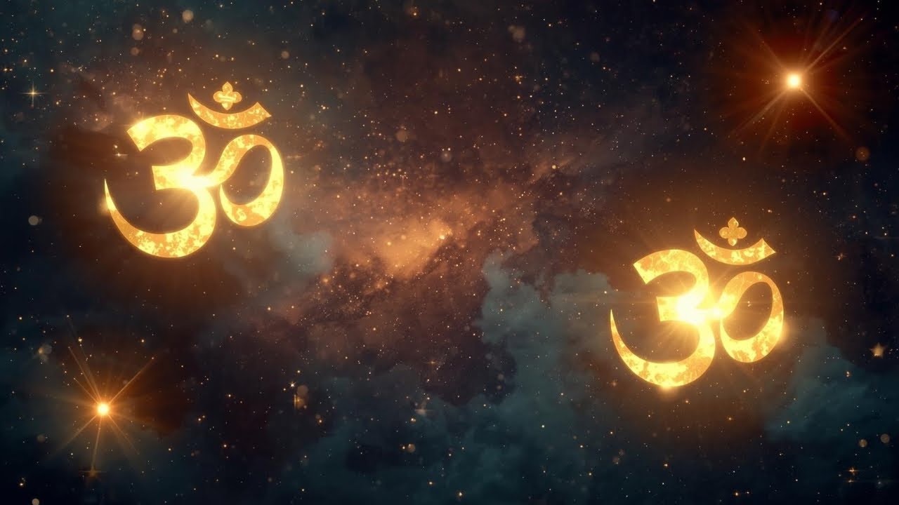 ॐ — दिन भर की थकान उतारने वाला ध्यान 🌌 | OM for Deep Sleep