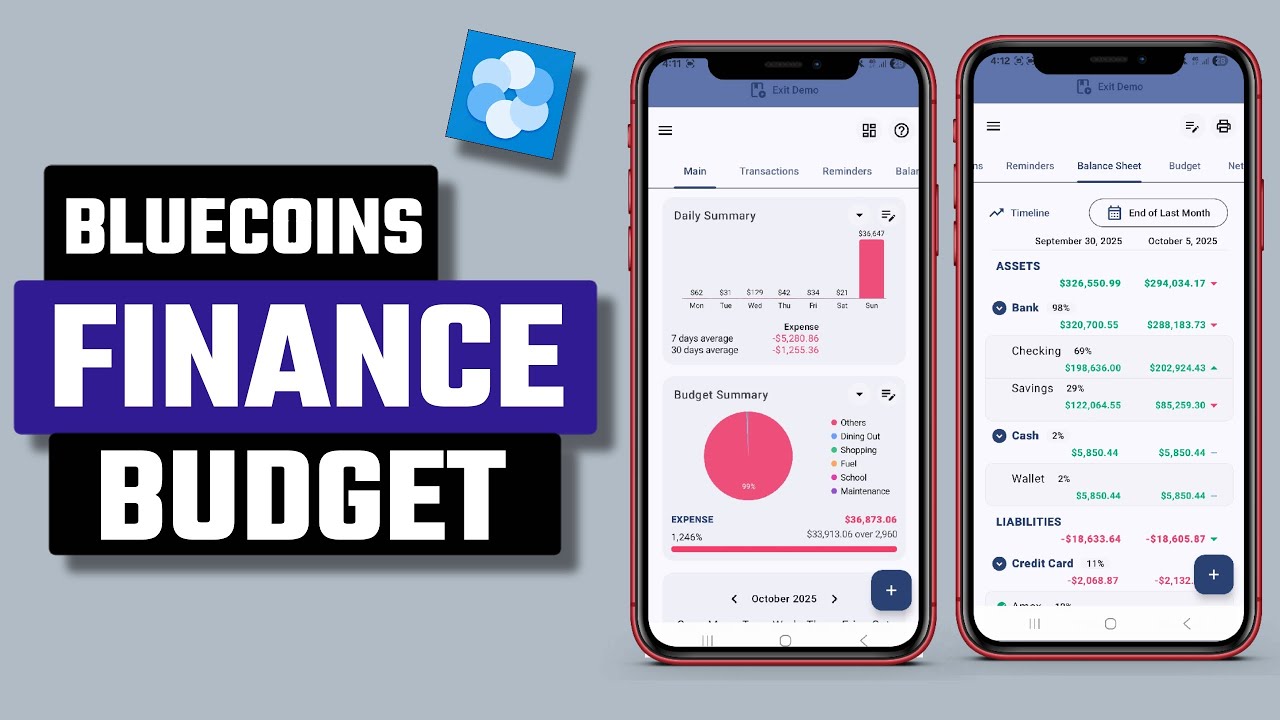 Best BlueCoins Finance and Budget App for Android