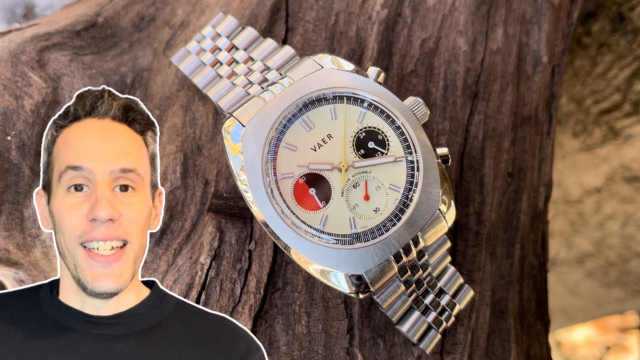 Brilliant Budget Microbrand Chronograph - The Vaer R1 USA