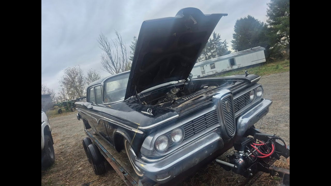 Возрождение Edsel Unicorn 1959 года? Будет ли он на ходу? Часть 1