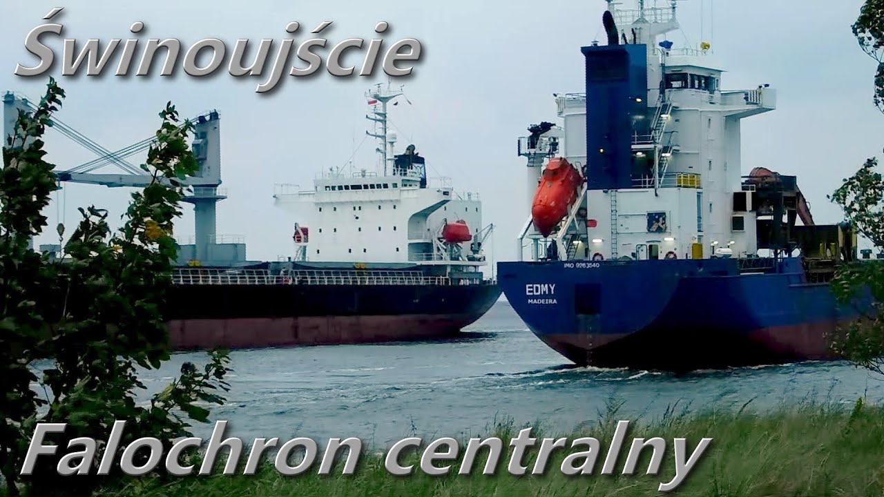 Falochron Centralny w Świnoujściu i takie 👆widoki | Ferries Channel 