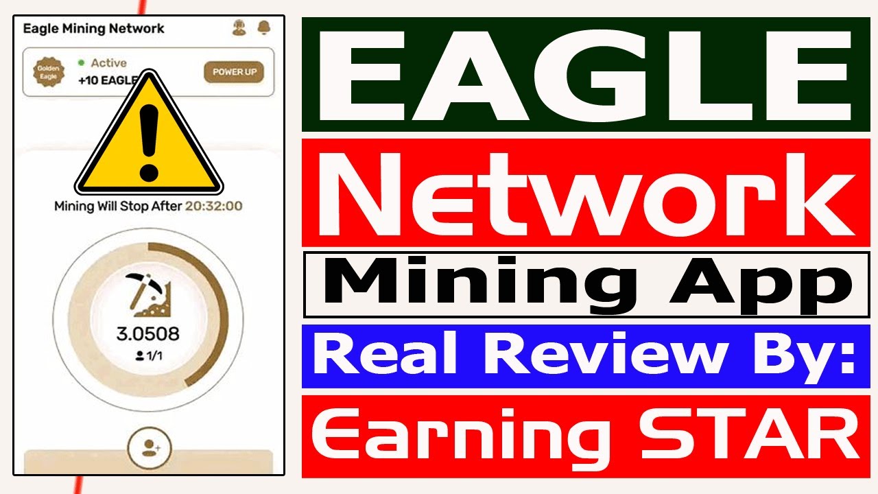 Eagle Network Mining App Review | Mining Eagle is Profitable !!