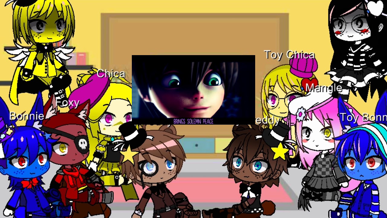 Fnaf 1 and 2 react to Dream your dream