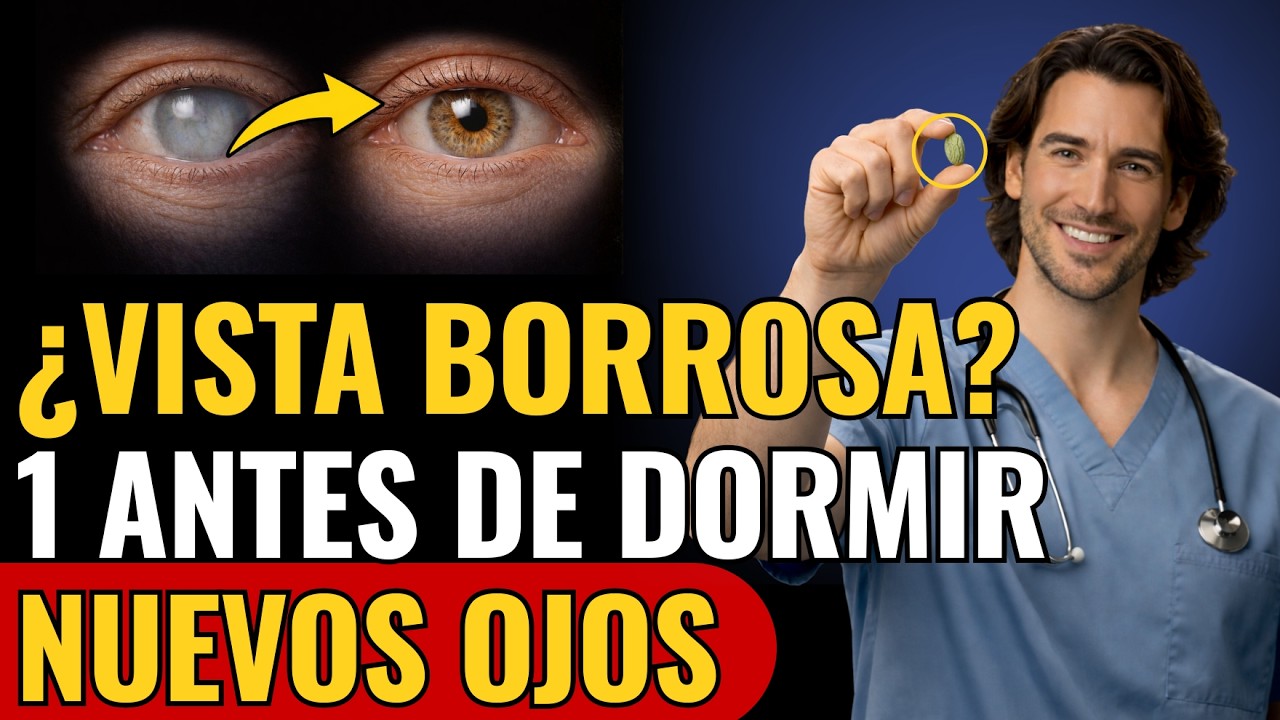 Después de los 60 Tu Visión se DEGRADA | La Solución Está en la Cena