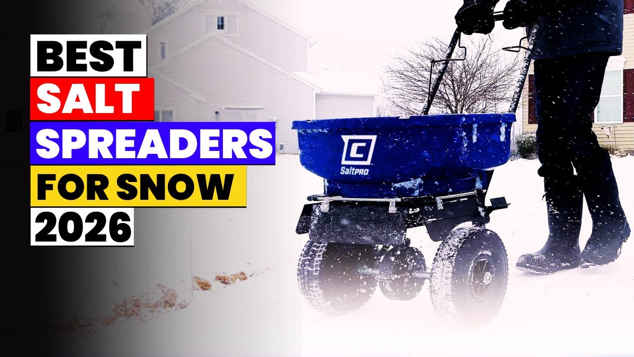 The 6 Best Salt Spreaders 2026 | Top Salt Spreaders for Winter & Snow