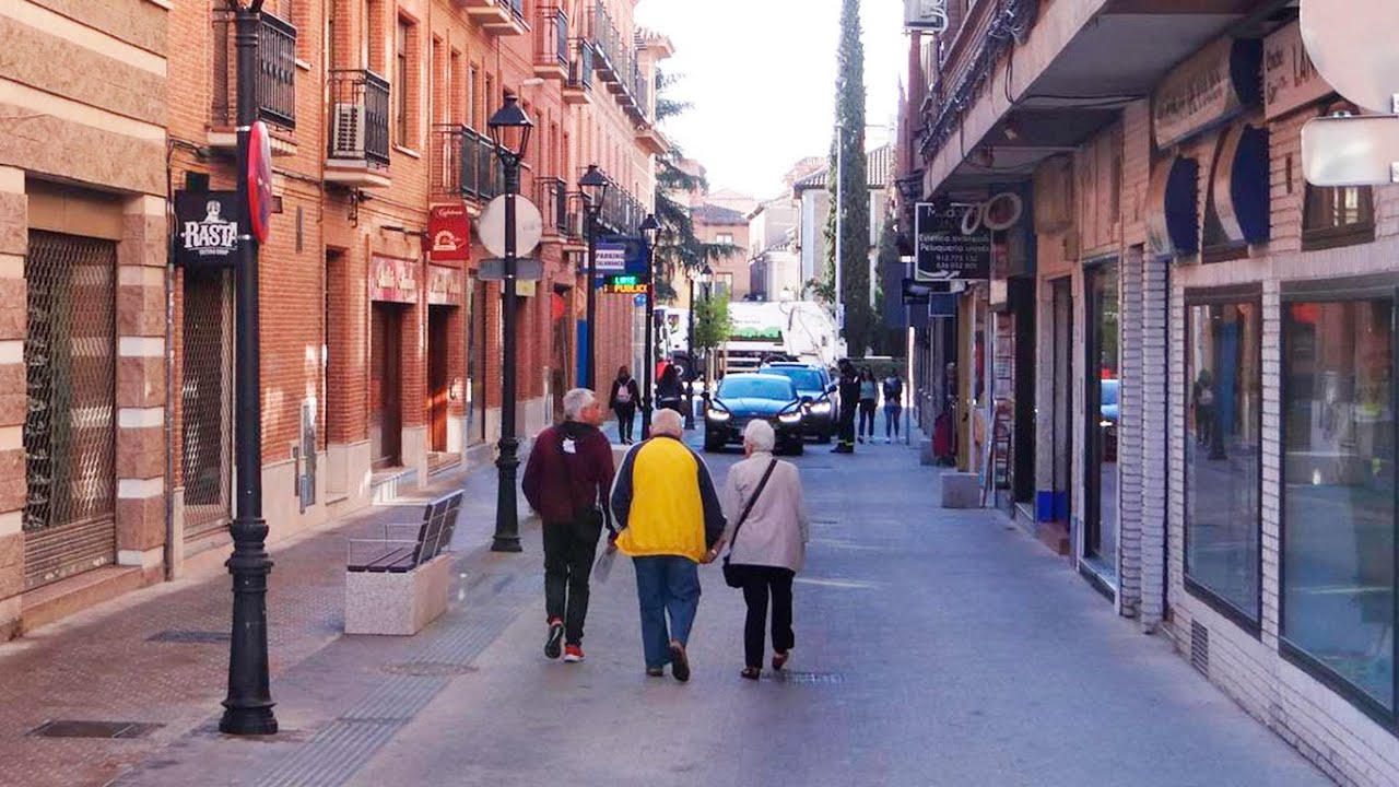 Las calles Talamanca y Ángel ya son un gran eje peatonal de Alcalá de Henares
