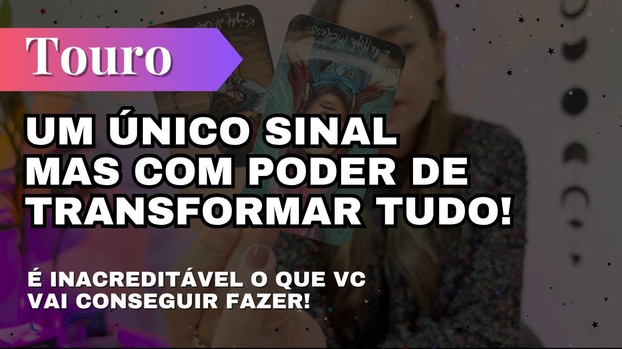 TOURO✨ UM DESPERTAR ACABA DE TE ENCONTRAR! PARECIA IMPOSSÍVEL E VC VAI LÁ E FAZ🔥