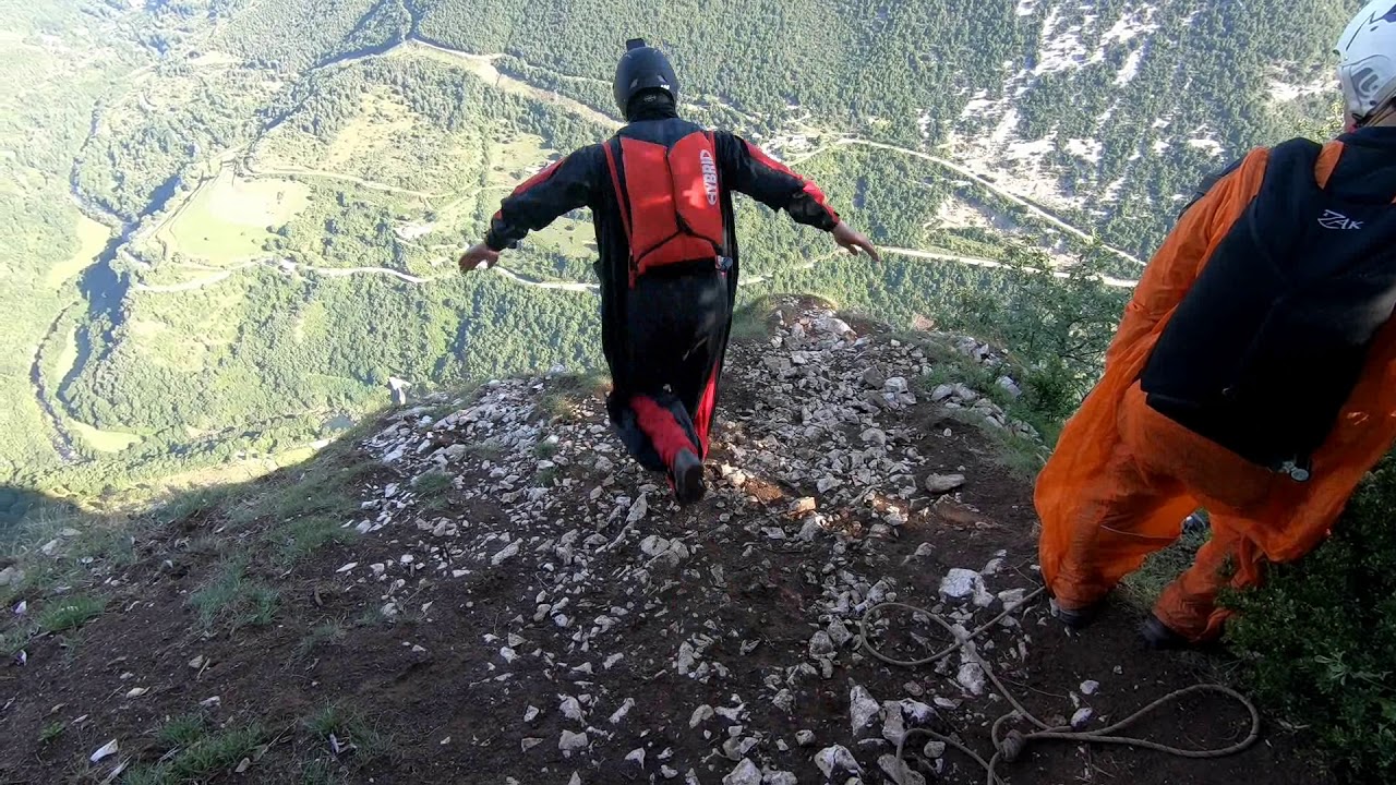 Base Jump Choranche Bournillon 1 Vercors