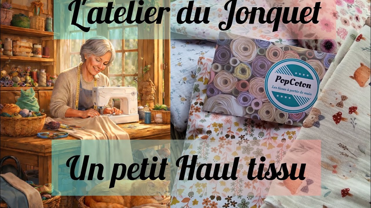 Haul tissu PopCoton