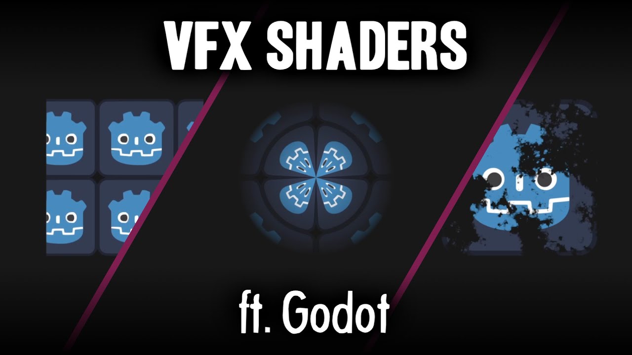 Общие методы шейдеров визуальных эффектов при участии Godot