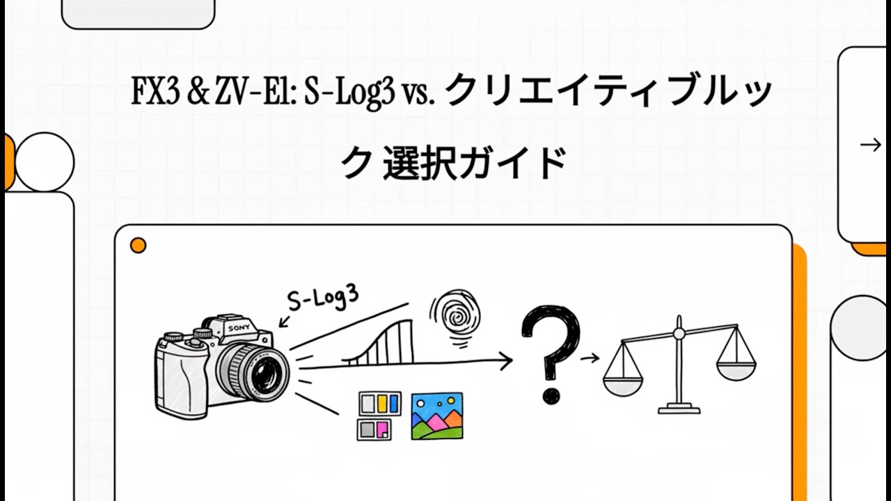 S-Log3で困ったら、これを見ろ！　最高画質はこうやって叩き出せ！