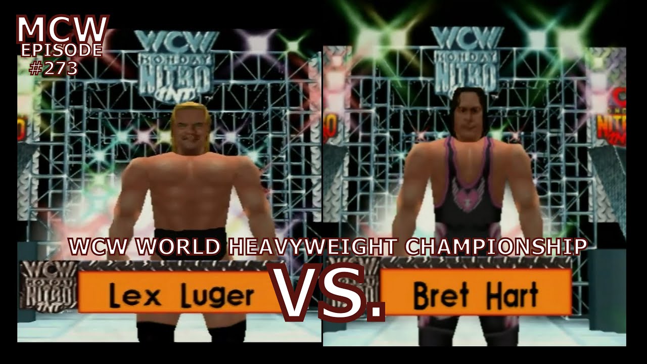 Lex Luger vs. Bret Hart - WCW World Heavyweight Championship - Ep. 273