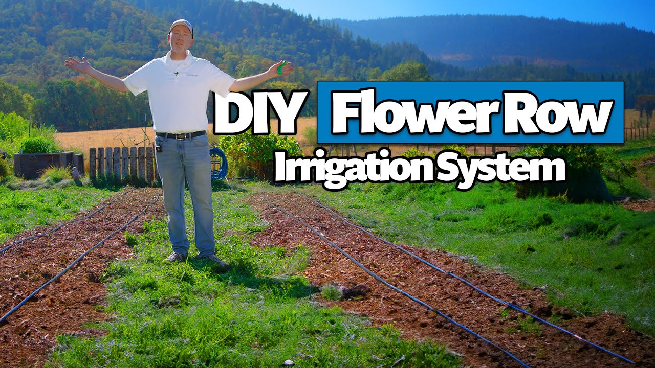 How to Install a Drip Tape Irrigation System for Flower Farms & Gardens (Complete DIY Guide)