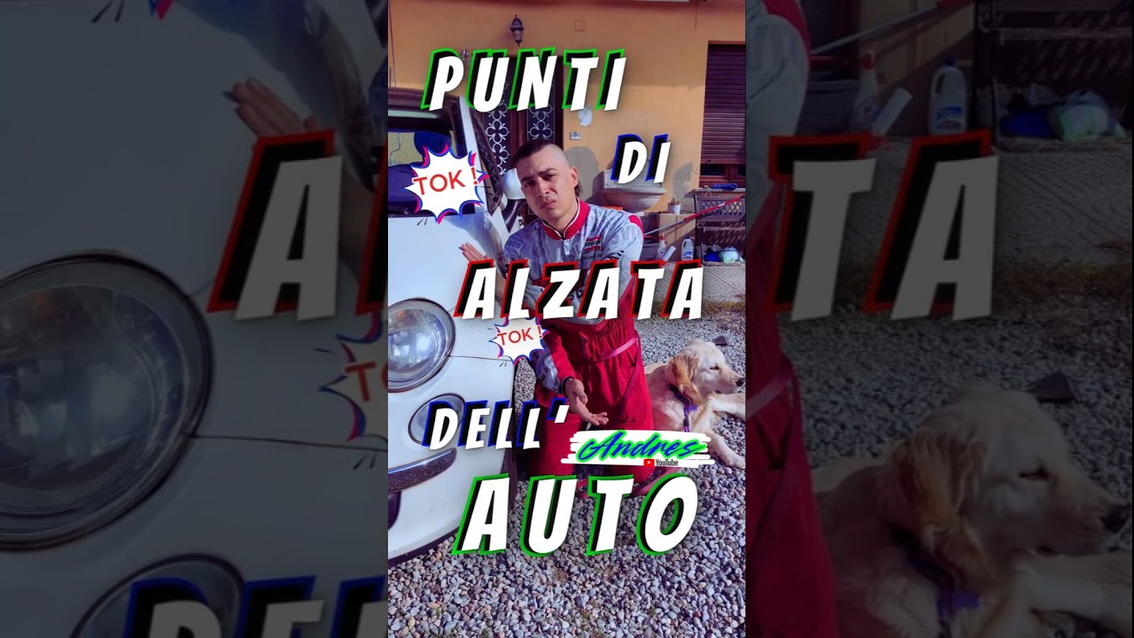 TI INSEGNO COME ALZARE L'AUTO NEL GARAGE DI CASA TUA [ #MECCANICAPERTUTTI ] #tutorial