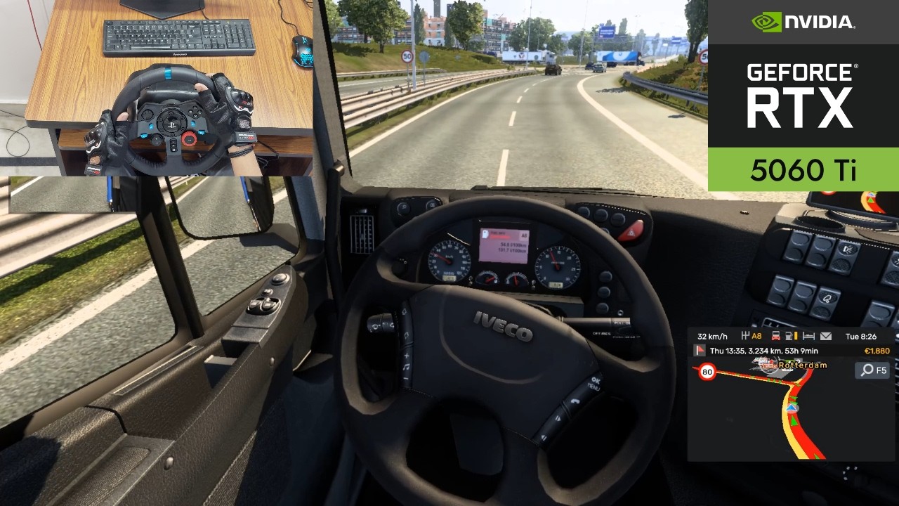 Driving Iveco Truck  || Forza Horizon 5||2k Gameplay
