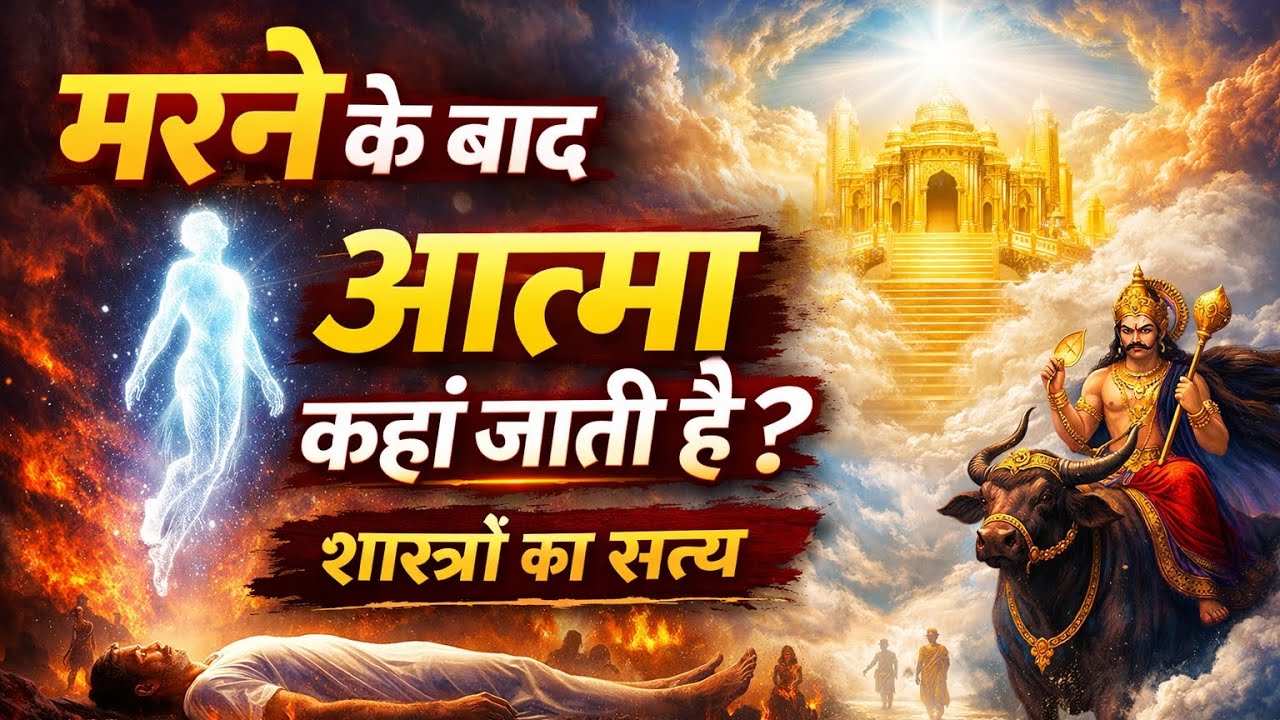 श्रीमद्भगवद्गीता के अनुसार मृत्यु का रहस्य। मरने के बाद आत्म कहां जाती है।