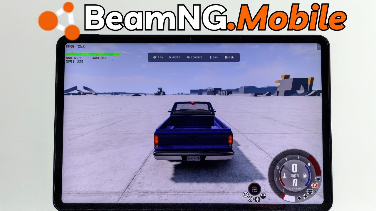 BeamNG.Drive running on Android better than I expected!