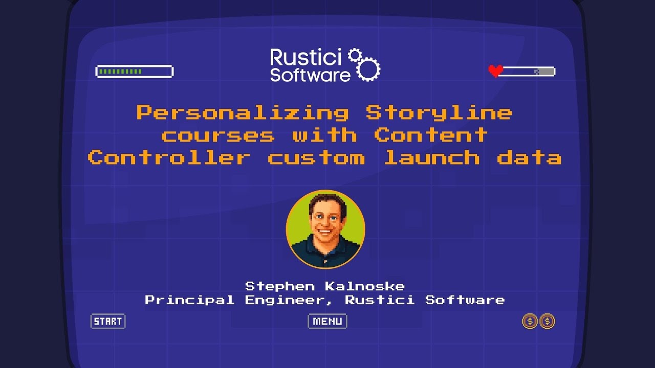 Personalizing Storyline courses with Content Controller custom launch data