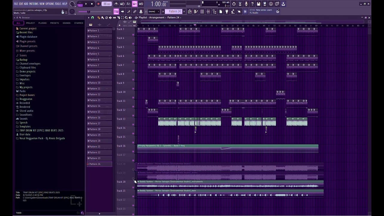 Daddy Yankee - Perros Salvaje (FL Studio Remake