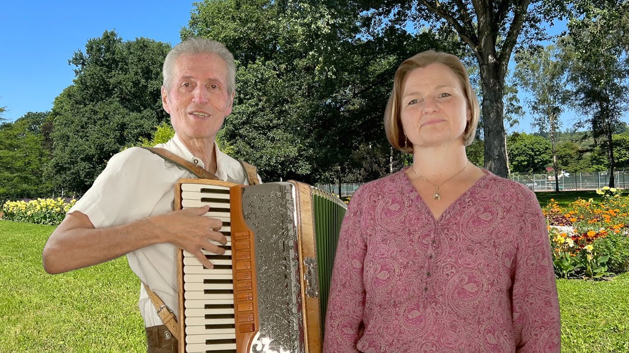 Herzverbunden am Akkordeon von Rita und Gottfried