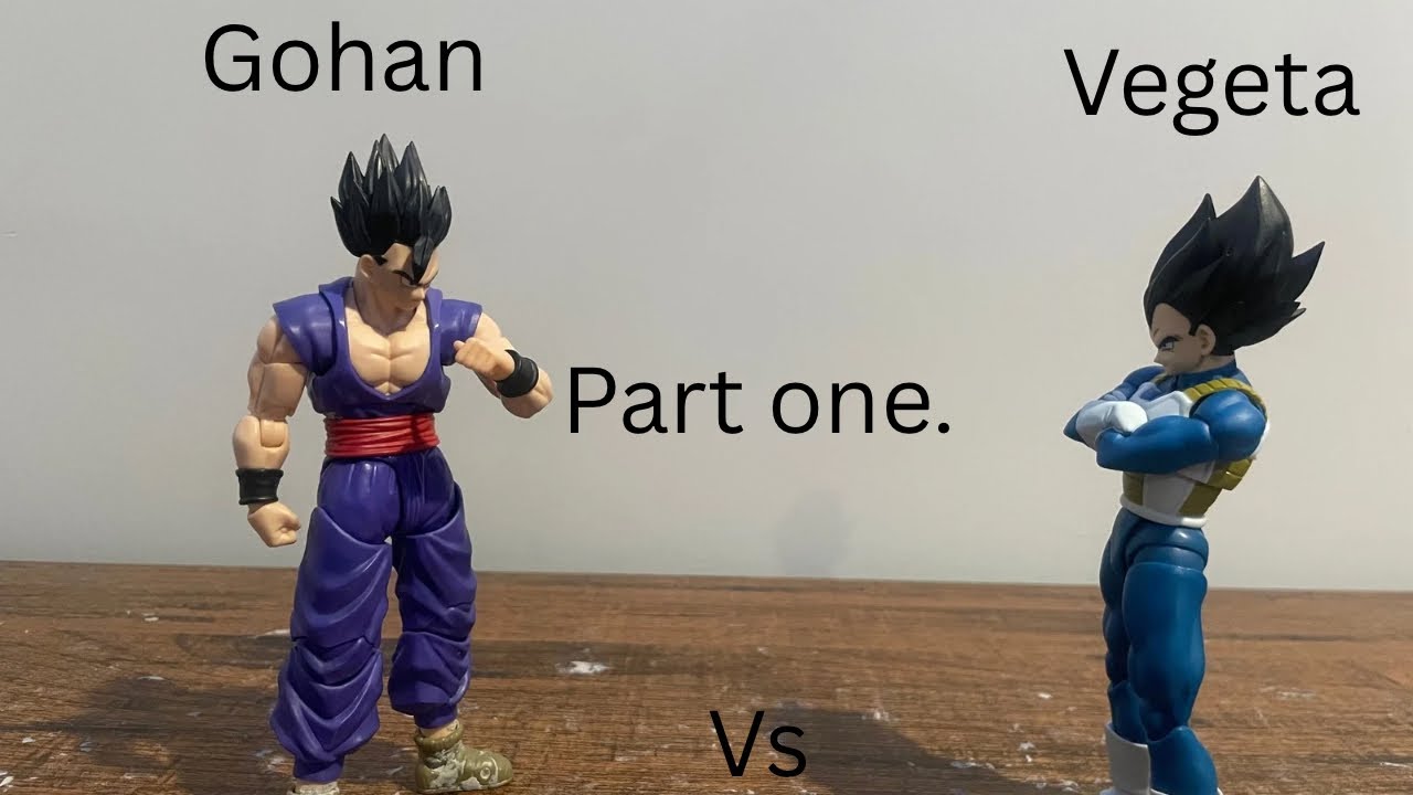 Gohan vs vegeta part one!