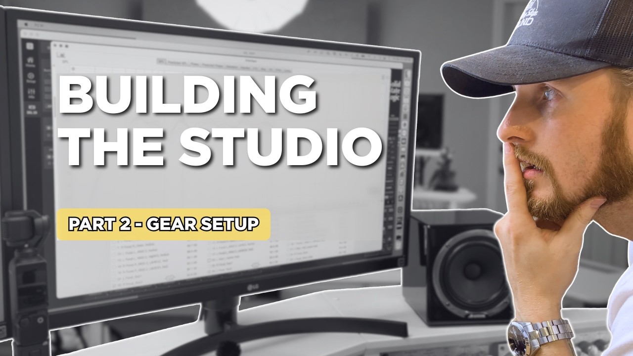 ReisUp Studio Build Part 2: Desk + Gear Setup (Final Reveal)