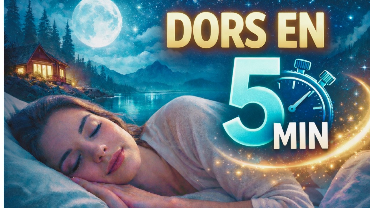 🌙 RÉINITIALISE TON SYSTÈME NERVEUX : Méditation pour relâcher le stress et dormir en 5 min ✨