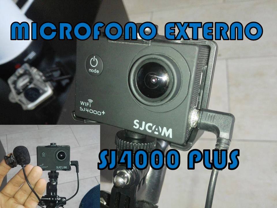MICROFONO EXTERNO SJ4000 PLUS TUTORIAL MODIFICACION EN ESPAÑOL Y PRUEBAS DE SONIDO.