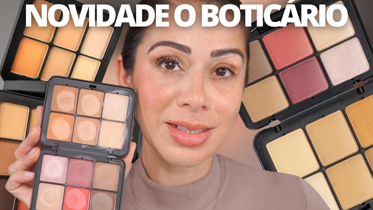 Lan&ccedil;amento MAKE B O Botic&aacute;rio: Testando a PALETA MULTIFUNCIONAL SOFT FUSION