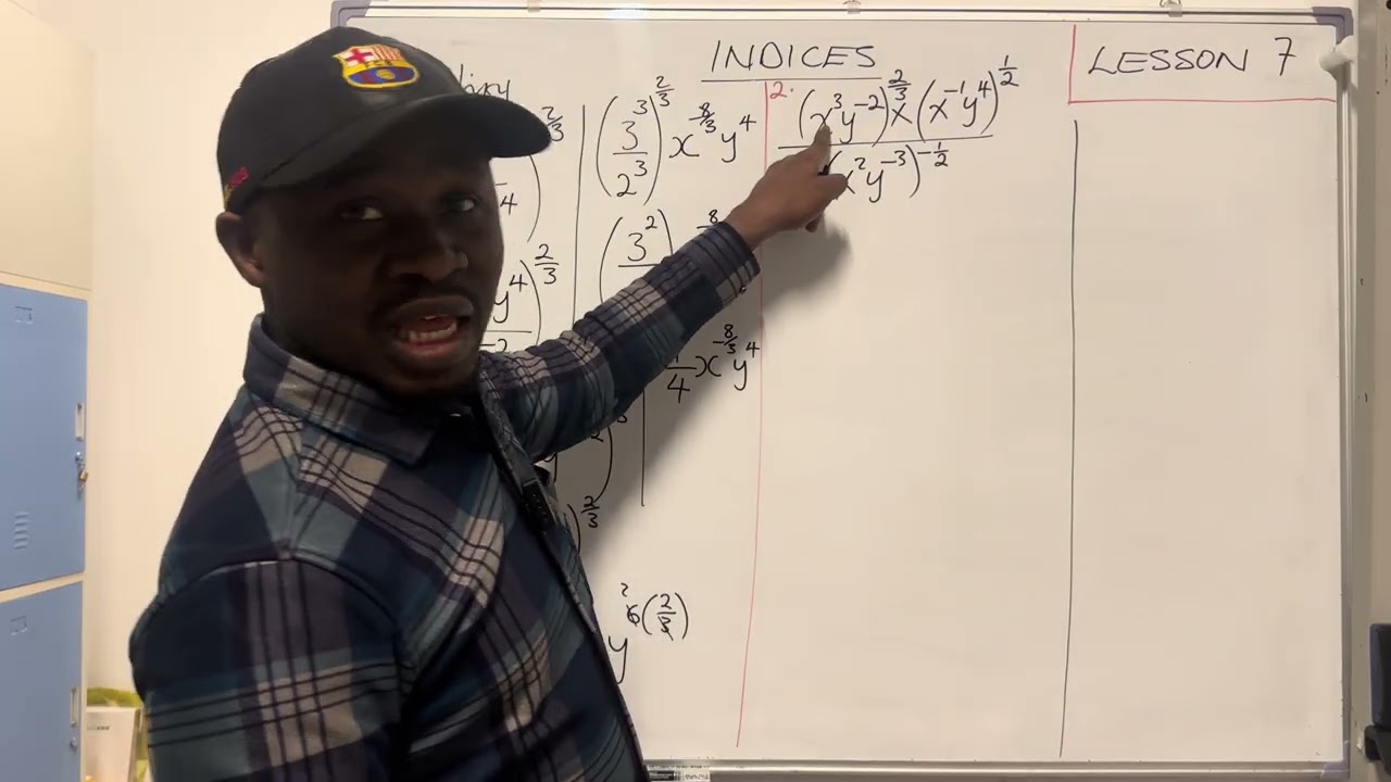 Indices: Lesson 7