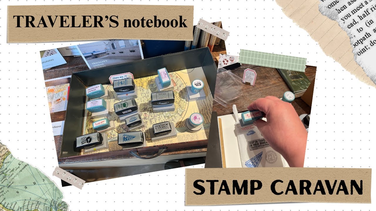 TN Stamp Caravan | Crafting Washi Stickers