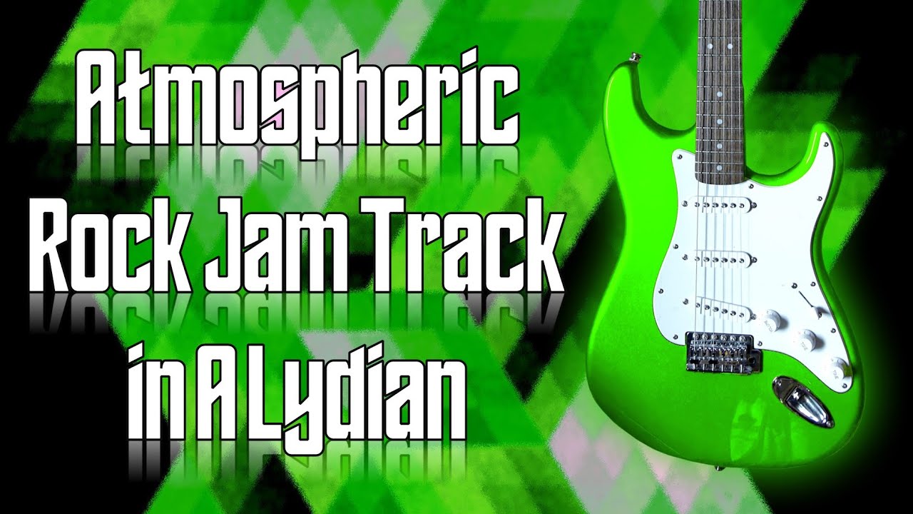 Atmospheric Rock Jam Track in A Lydian 🎸 Guitar Backing Track