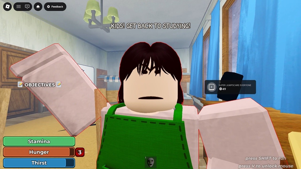 Roblox Parents [HORROR] Chapter 1: House Full Walkthrough