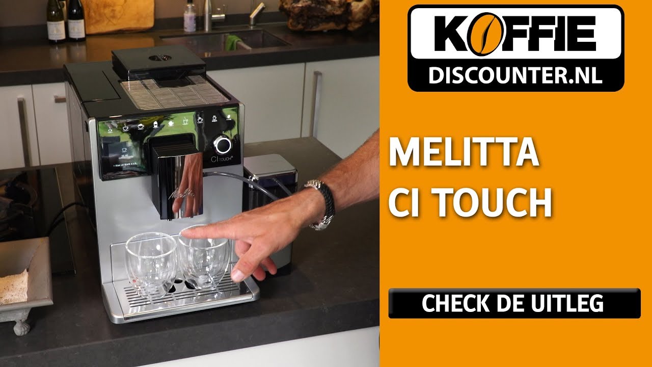 Melitta Caffeo Baristo Smart bij Koffiediscounter: check de productvideo van Tom Coronel