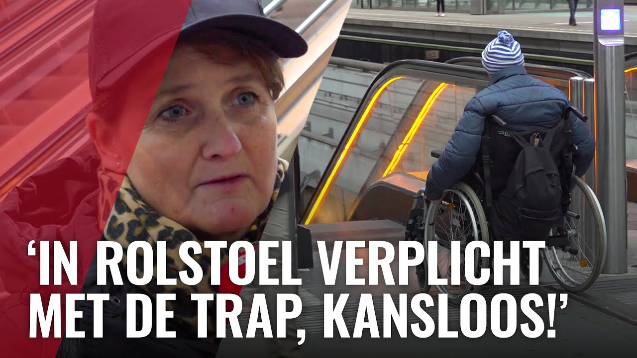 Lift bij metrostation Bijlmer Arena al weken kapot