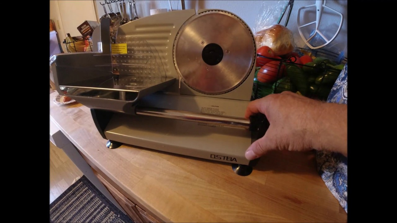 OSTBA 200 watt meat slicer review