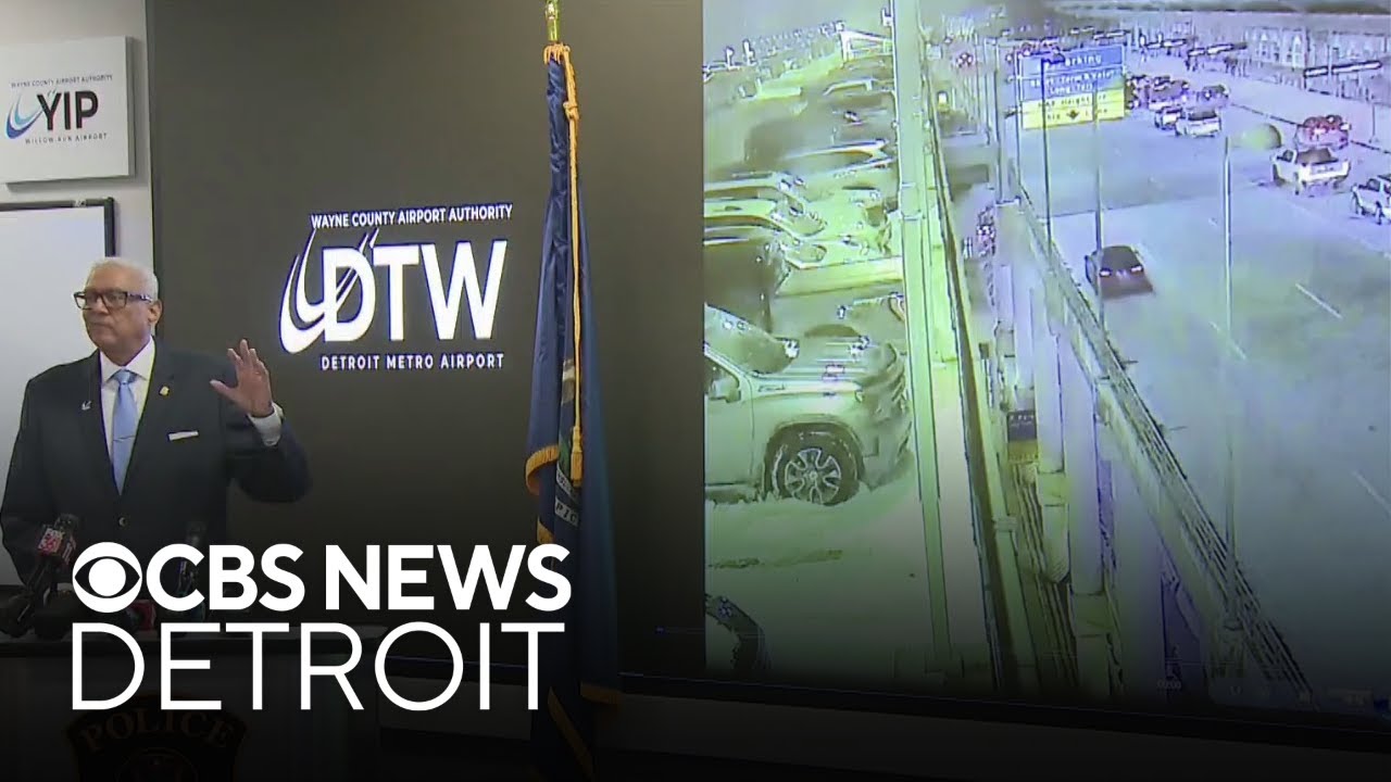 Detroit Metro Airport officials address car crash incident