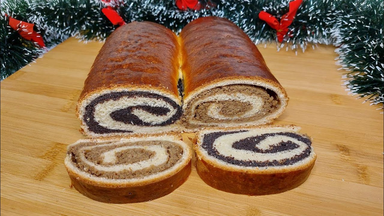 MAKOVNjAČA I ORAHNjAČA💥Kako napraviti najbolju štrudlu sa makom i orasima❗️-Strudel with poppy seeds