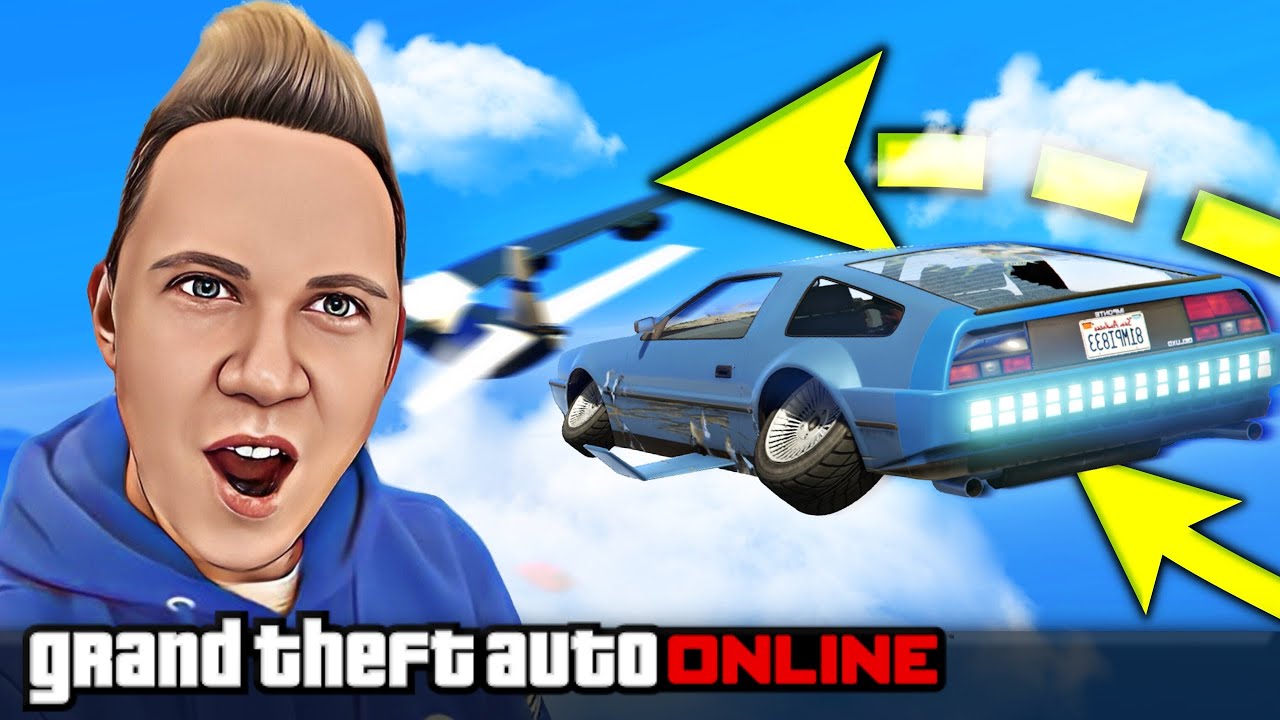 💙 GTA 5 ONLINE [#1836] HACKUJE SAMOLOT, AUTA... SKOK na Koniec Świata /z Yoshella & Ren