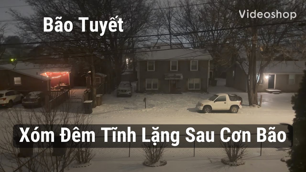 Xóm Đêm Ở Mỹ Yên Lặng Sau Cơn Bão