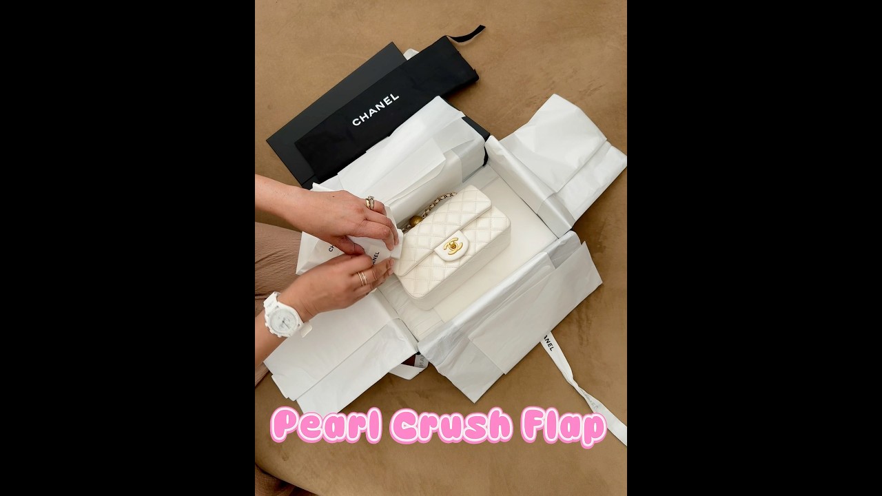 The Holy Grail of Chanel Bags -  Chanel Mini Rectangular Pearl Crush Flap bag