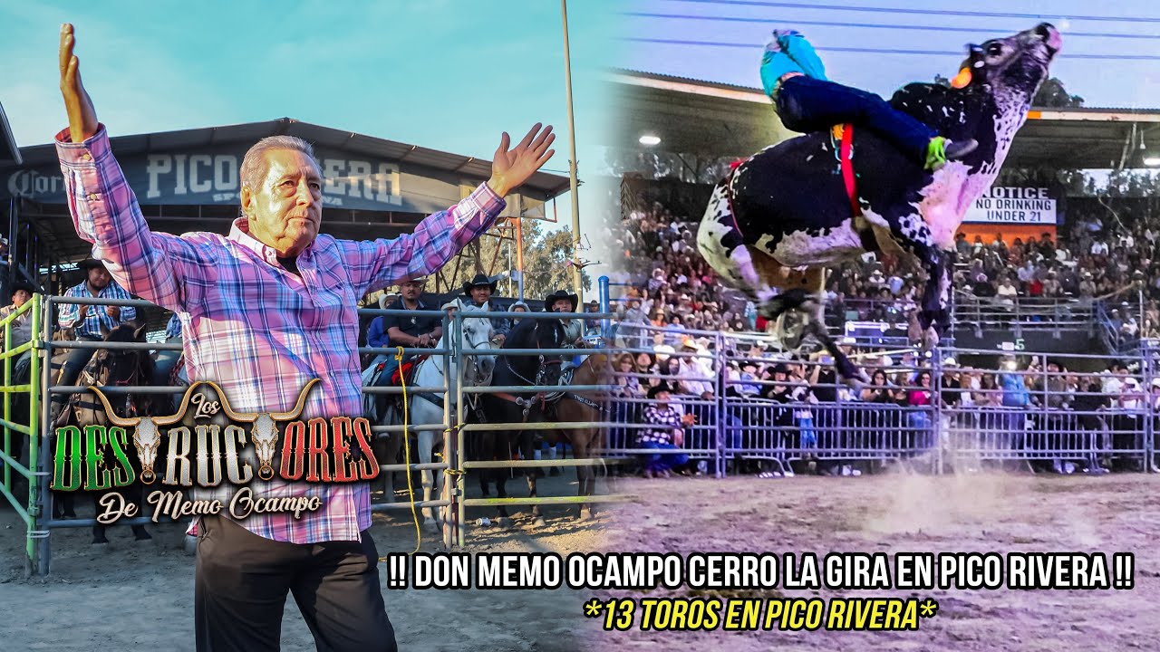 DON MEMO OCAMPO CERRÓ LA GIRA EN PICO RIVERA | 1 DIA EN DISNEYLAND| Destructores Pico Rivera CA 2024