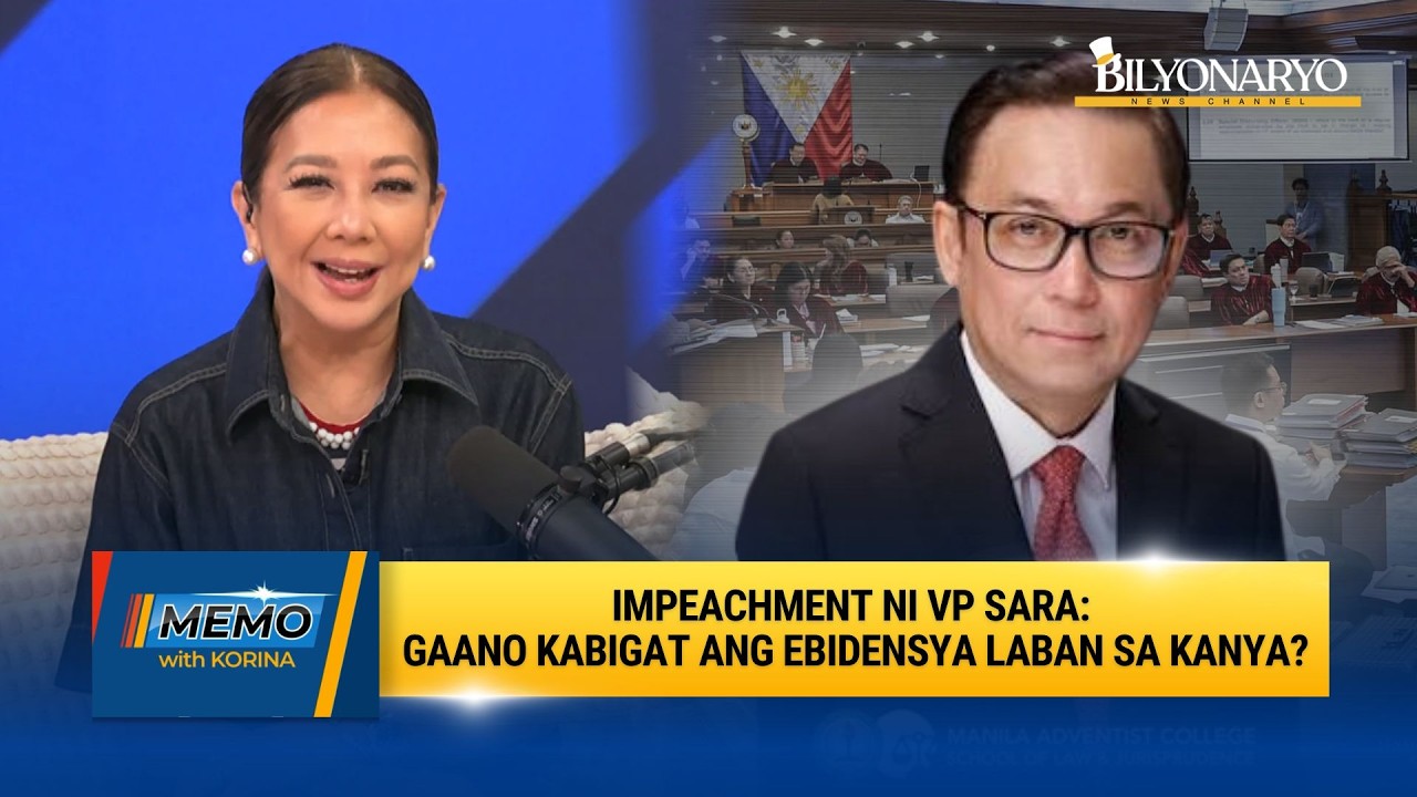 VP Sara impeachment: Unexplained wealth ang pinakamabigat na hamon? | Atty. Salvador III | MEMO