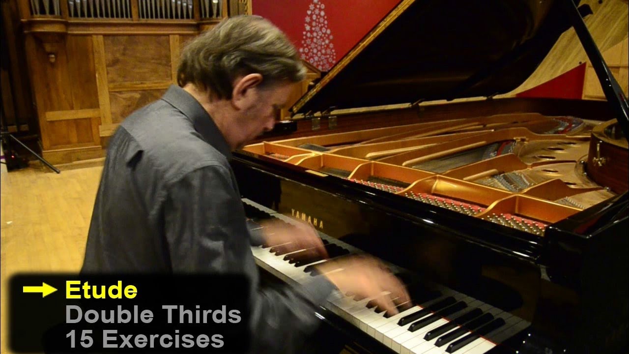 Chopin - Etude op. 25 n° 6 - Double Thirds Scales - 15 Exercises