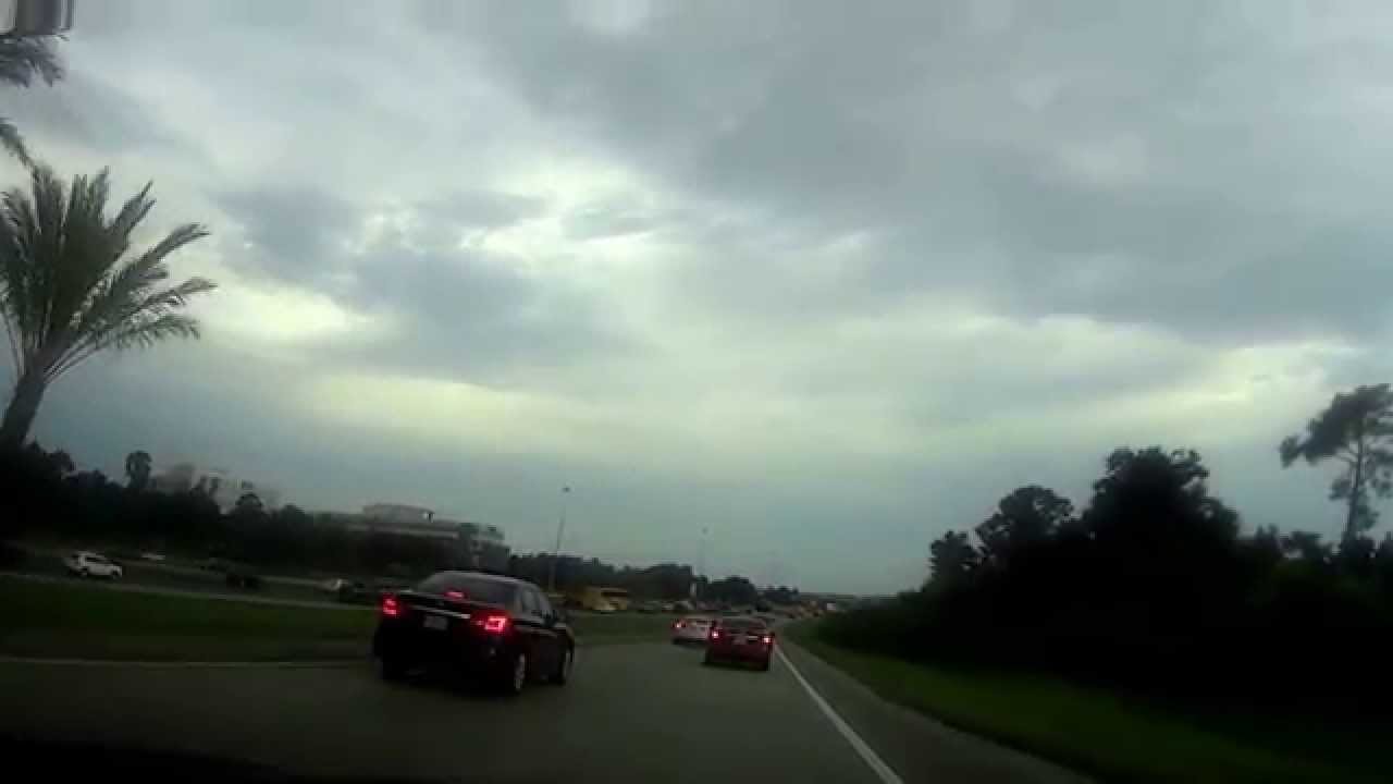 Disney World 2015 Drive from Orlando International Airport to Disney's Saratoga  Springs