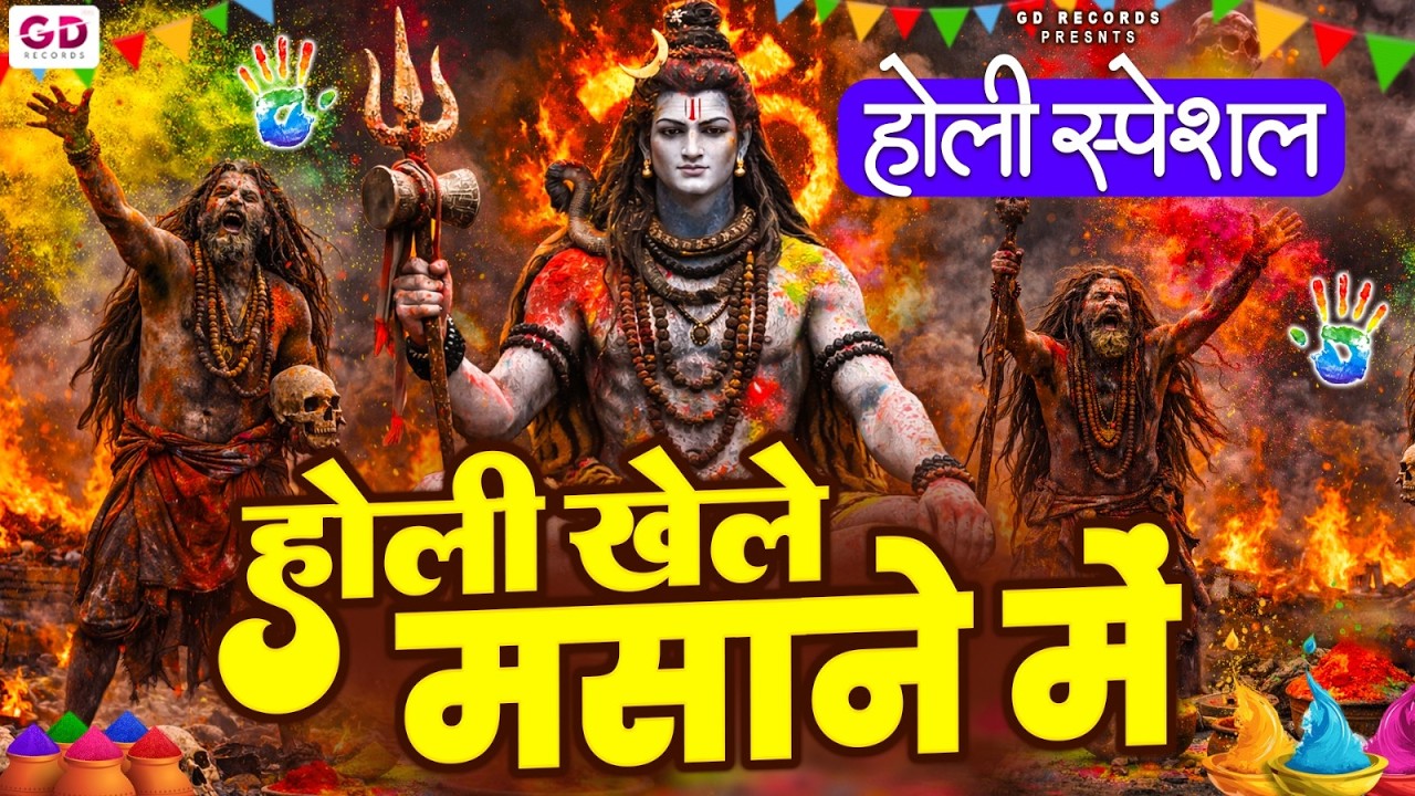 होली खेले मसाने में - होली स्पेशल | Holi Khele Masane Me 🙏✨️|Aghori Masane Holi 2026 | मसाने की होली