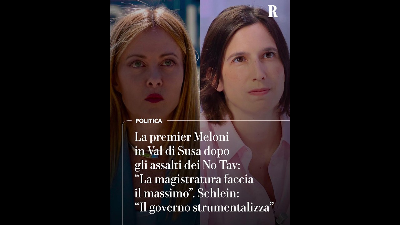 Assalti No Tav, Meloni in Val di Susa: &ldquo;Magistratura faccia il massimo&rdquo;