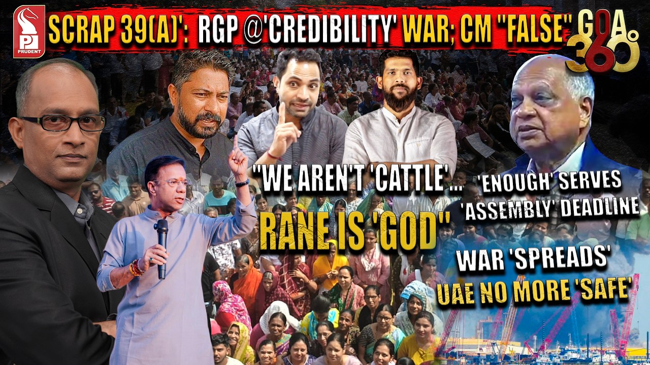 Goa 360  Prime Time | Editor | Prudent | 020326